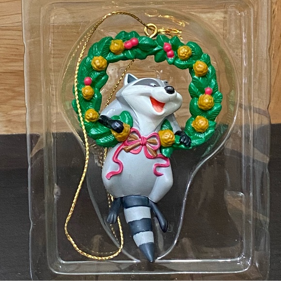 Vintage Disney MEEKO Pocahontas Grolier Collectibles First Issue Ornament - Picture 10 of 11